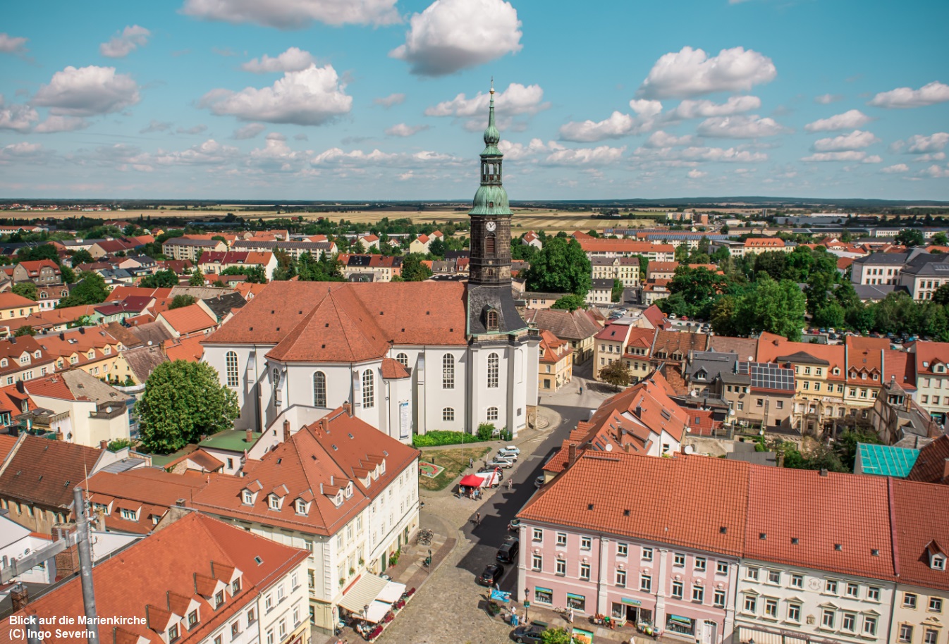 Die Marienkirche ist eine evangelische Kirche in Großenhain. Marienkirche Grossenhain